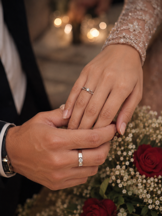 Forever & Always | Timeless Sterling Silver Promise Rings