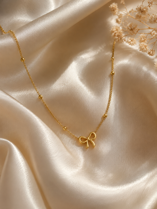 Ribbon Bow Pendant