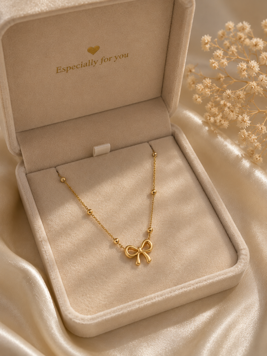 Ribbon Bow Pendant